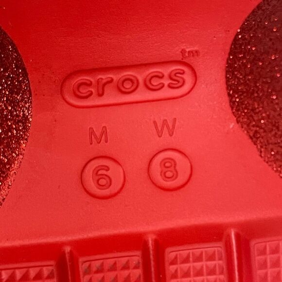 CROCS STOMP x HELLO KITTY platform SLIDE  adult size 8. 50th Anniversary NWT - Picture 12 of 14